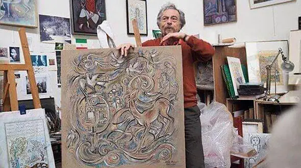 عباس معیری مجسمه ساز معروف درگذشت + عکس