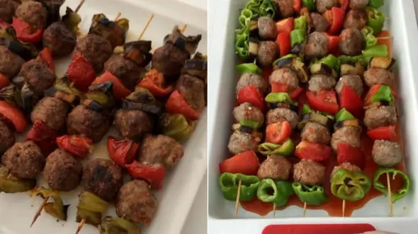 طرز تهیه کباب کوفته ای+فیلم