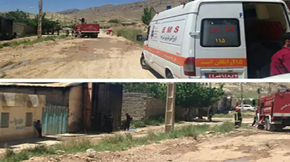 آتش سوزی در انبار کارگاه پنبه زنی حادثه آفرید + عکس 
