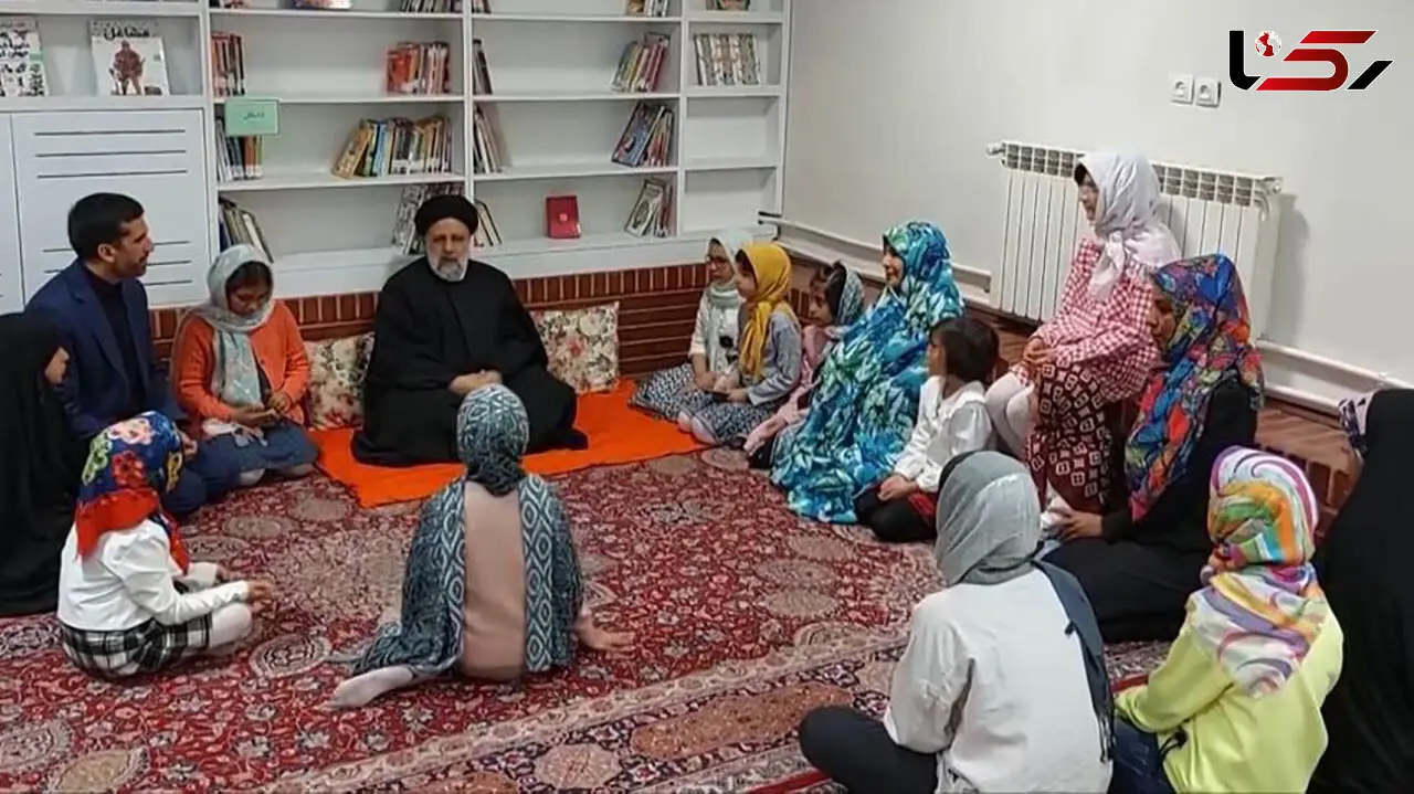 حضور رئیس جمهور در یکی از مراکز دخترانه نگهداری کودکان فاقد سرپرست موثر