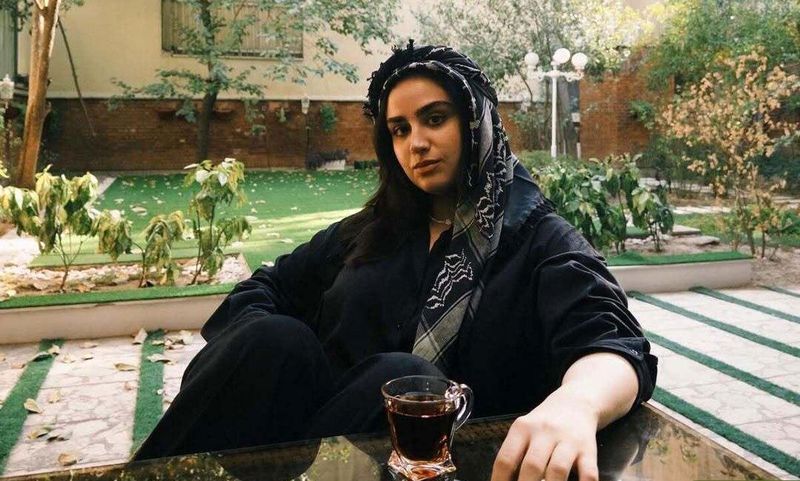 هانیه غلامی با استایل عربی در اهواز