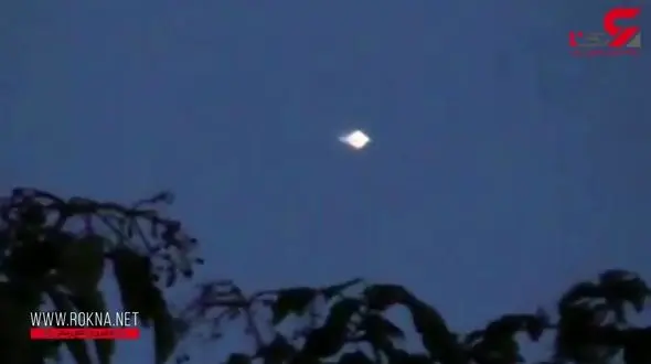 شکار یوفوی نارنجی رنگ در آسمان اسلواکی + فیلم