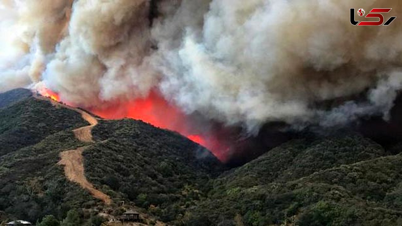 آتش سوزی جنگلی توماس بزرگترین حادثه در تاریخ کالیفرنیا