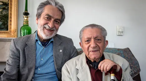 شب یلدا در منزل عزت سینمای ایران 