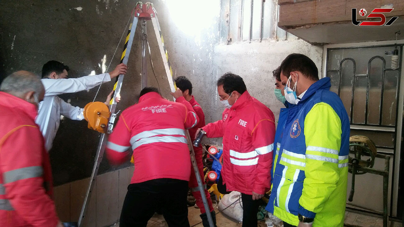 
نجات جان یک کارگر از عمق چاه 10 متری در تایباد