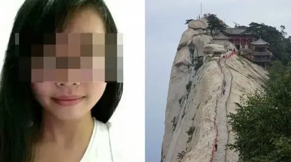 سلفی دختر دانشجویی در این مکان وحشتناک + عکس / چین