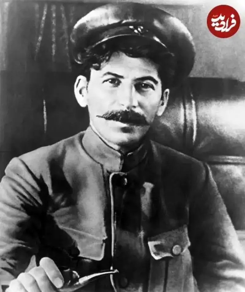 ژوزف استالین رهبر اتحاد جماهیر شوروی در 37 سالگی - 1293 خورسیدی