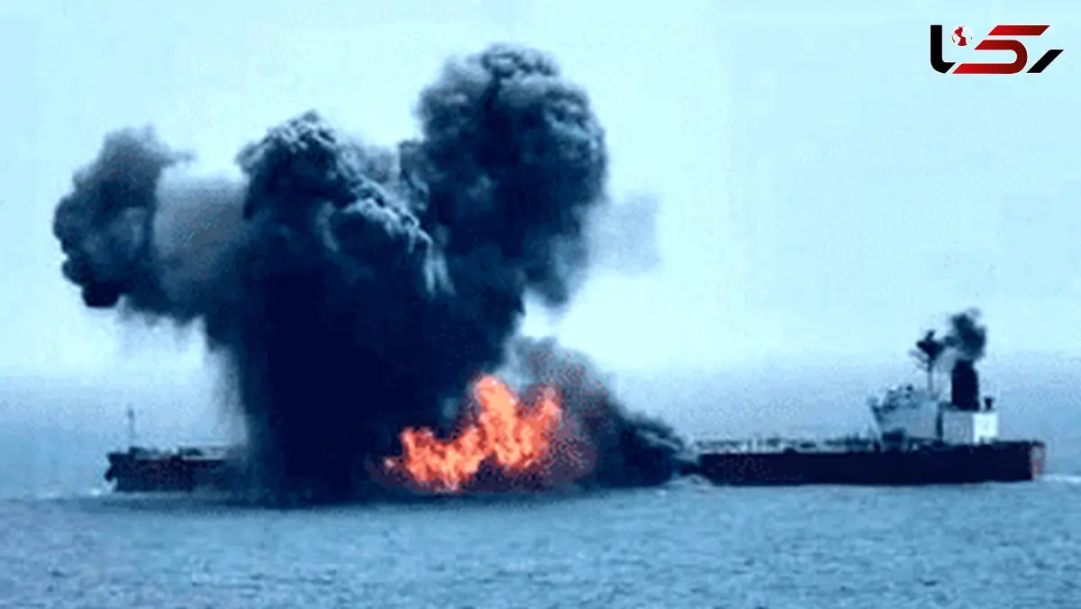 اصابت پهپاد انهدامی سپاه به نفتکش آمریکایی در خلیج فارس