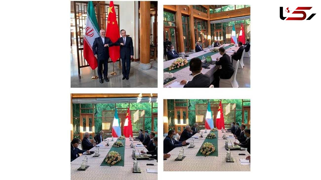 آغاز رایزنی ظریف و وزیر خارجه چین با حضور هیئت‌های عالیرتبه دو طرف