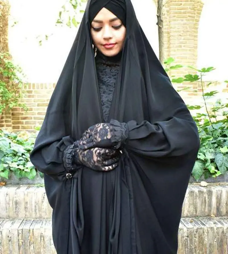 چادر مجلسی مشکی