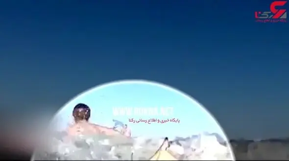 اتفاق هولناک هنگام موج سواری کودک 7 ساله+فیلم