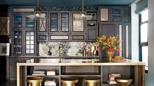 آشپزخانه هایی خاص با رنگ مشکی +تصاویر 