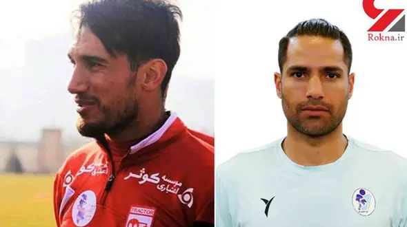 حمله بازیکن تراکتور با چاقو به بازیکن پیکان در هتل المپیک + عکس