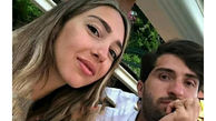 غوغای حلقه میلیاردی عروس یونانی کریم انصاری فرد + عکس همسر اقای فوتبالیست !