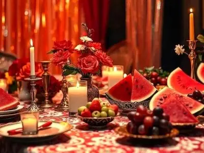 تصویر منحصر به فرد: قدیمی‌ ترین عکس مراسم شب یلدا در ایران