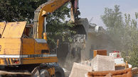 تخریب ۱۲ مورد ساخت و ساز‌های غیرمجاز در رباط کریم