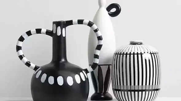 ظروف دکوری طرح زبرا + عکس