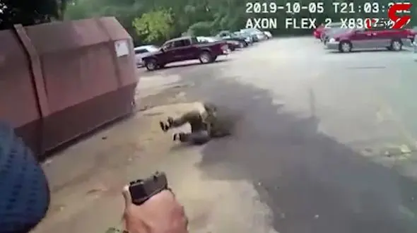 تیراندازی پلیس به سمت مرد چاقوکش خارجی + فیلم 