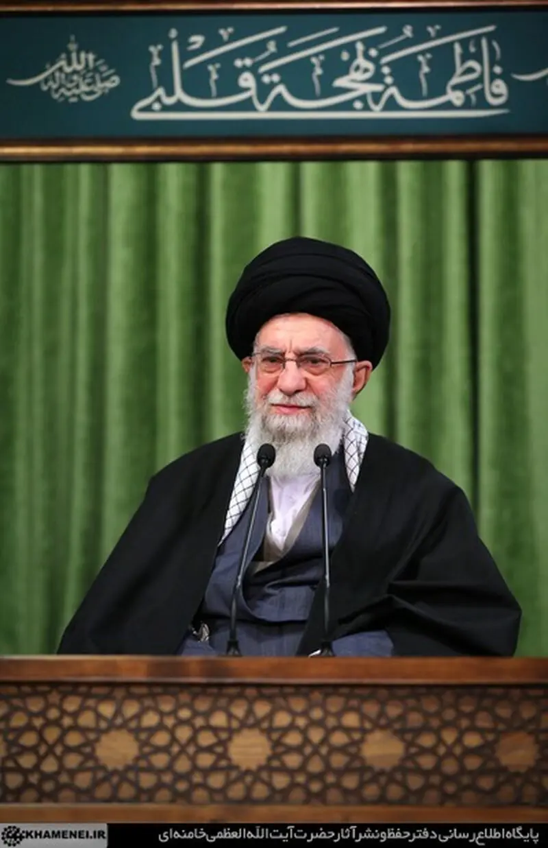 نشست تصویری رهبر انقلاب آیت الله خامنه ای با مداحان اهل‌بیت در سالروز ولادت حضرت زهرا سلام‌الله‌علیها