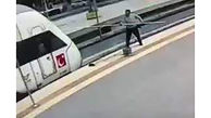 فیلم 14+ /  لحظه وحشتناک از انفجار یک مرد در متروی ترکیه