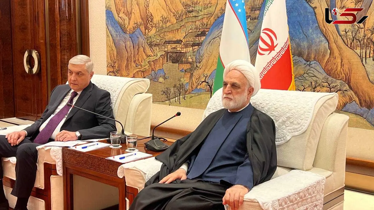 دیدار محسنی اژه ای با عالی‌ترین مقام های قضایی هند و ازبکستان در شانگهای 