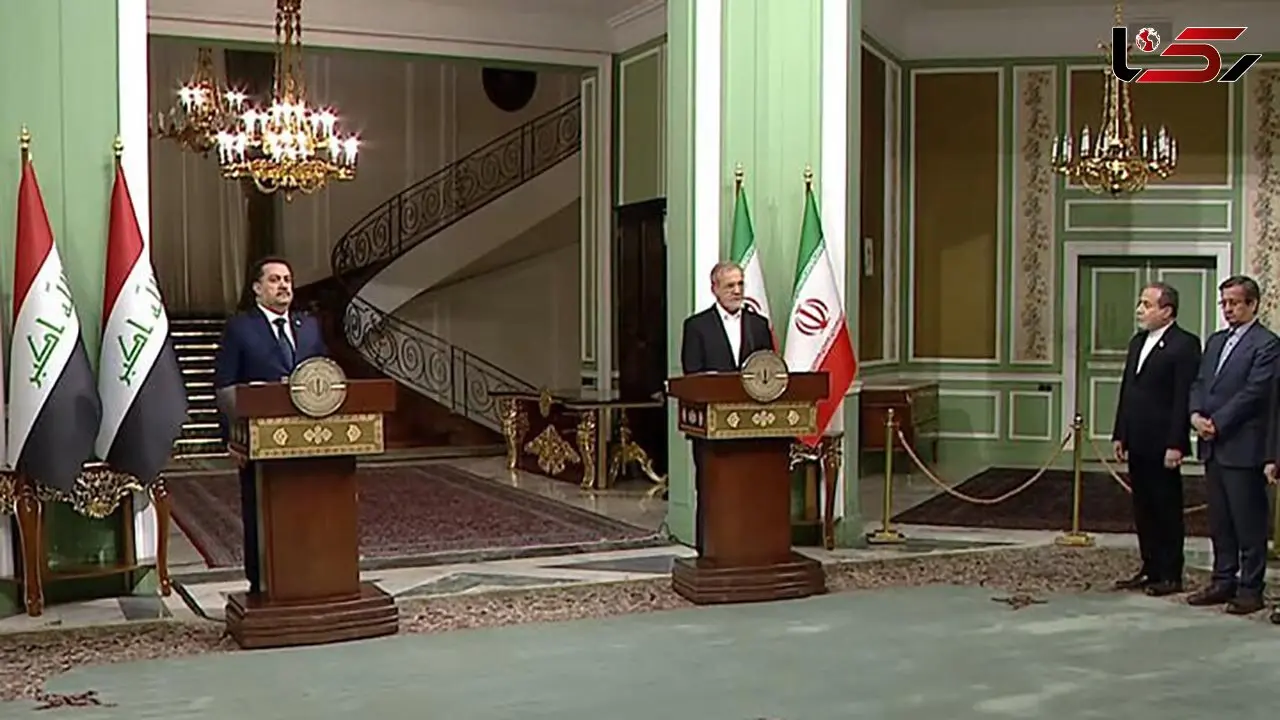 پزشکیان: فعال شدن مجدد تروریست‌ها در سوریه دغدغه مشترک ایران و عراق است / السودانی: تلاش ثبات در سوریه کلید ثبات در منطقه است