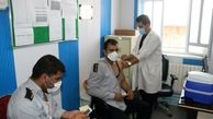 آتش نشانان خرم آبادی علیه بیماری کرونا واکسینه شدند