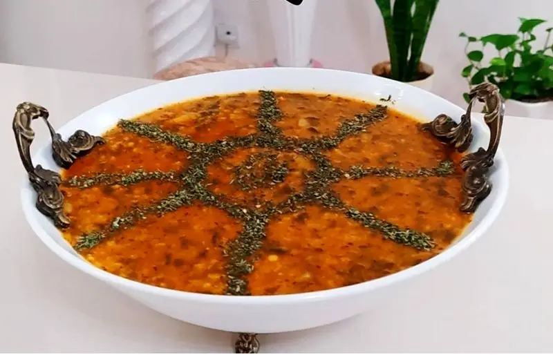 طرز تهیه داش کلم آشی سنتی تبریزی