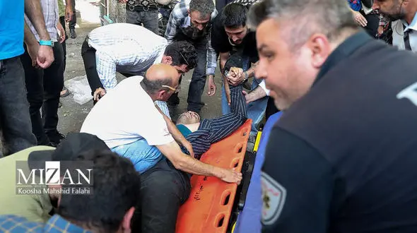 انفجار در منطقه مسکونی در اطراف بلوار کشاورز 