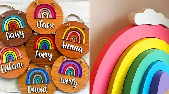 دکور اتاق کودک با تم رنگین کمانی؛ ایده های شاد و جذاب برای فرزندتان