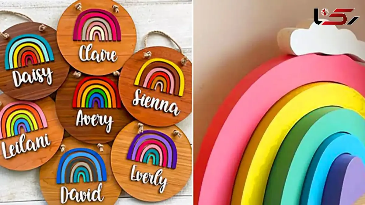 دکور اتاق کودک با تم رنگین کمانی؛ ایده های شاد و جذاب برای فرزندتان